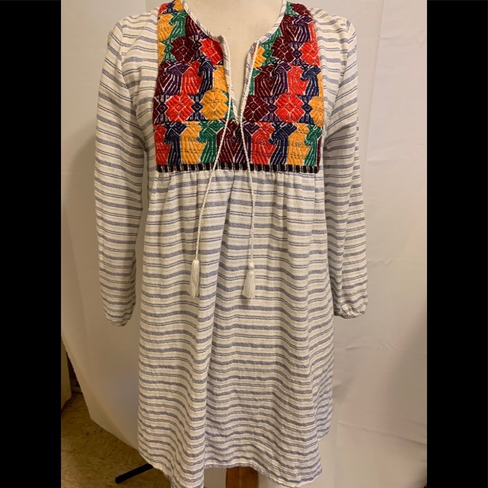 J Crew Ladies boho top Size 8